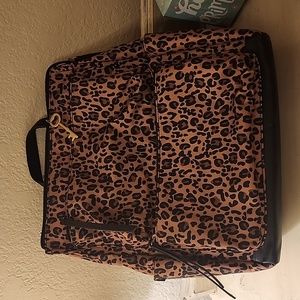 Fossil Cheetah Print backpack